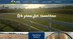 Desktop Screenshot of krehereggs.com